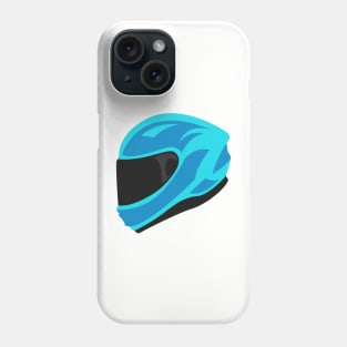 Blue Helmet Phone Case