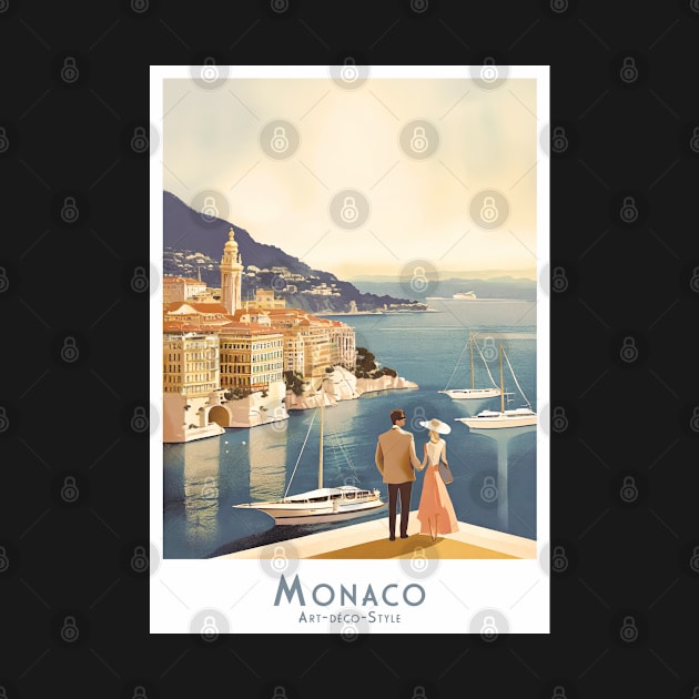 Monaco Romance in Art Deco Style by POD24