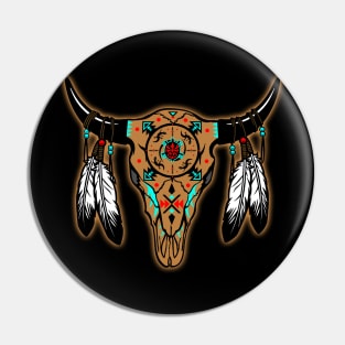 BUFFALO SKULL 4 Pin