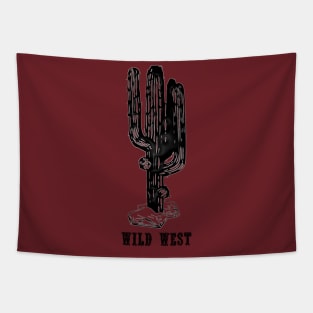 Western Era - Wild West Cactus 3 Tapestry
