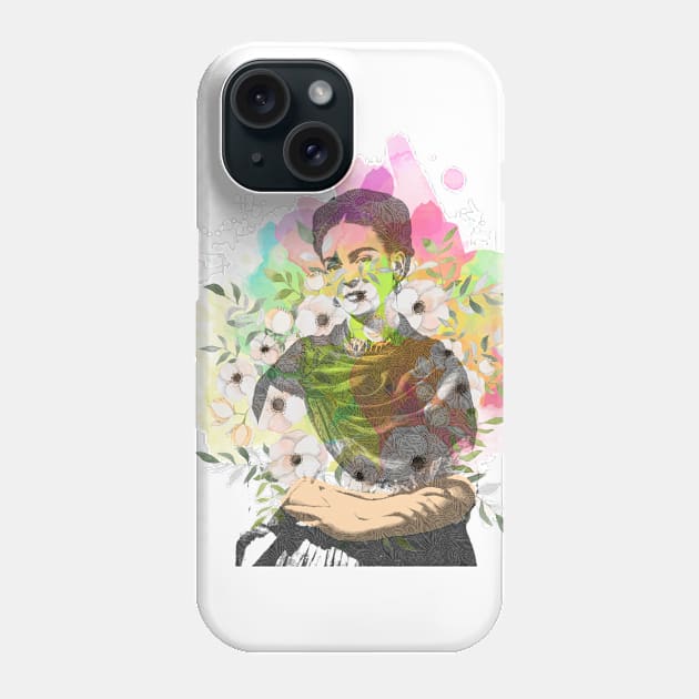 Artsy Frida Phone Case by thefunkysoul