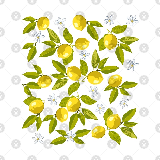 Many fresh lemons by Slownessi