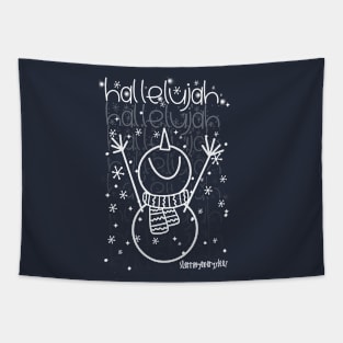 SnowMan Hallelujah Tapestry