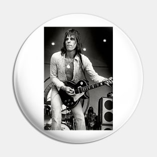 Jeff Beck, Blues Rock, Psychedelic Rock, Rock Legend Pin