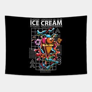 ICE CREAM ( I Scream ) Tapestry