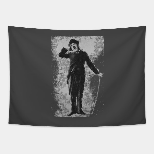 Old Hollywood Chaplin Tapestry by RetroSalt