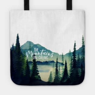 The Mountains are Calling Tote