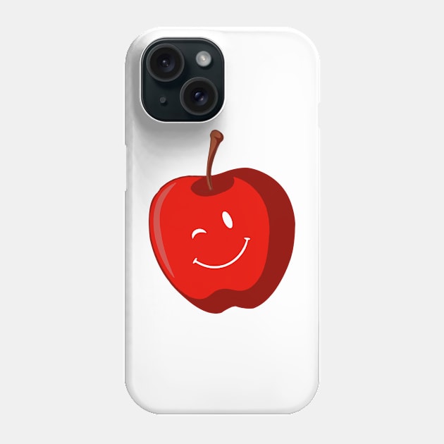 Apple Design Phone Case by Proway Design