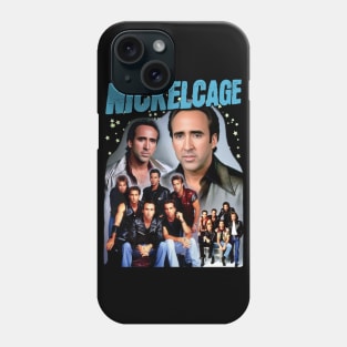 NICKELCAGE Boy Band Crossover PARODY Funny Retro 2000's Glamour Shot Band Tee Phone Case