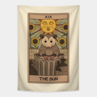 The Sun - Possum Tarot Tapestry