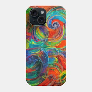 Swirls Abstract Phone Case