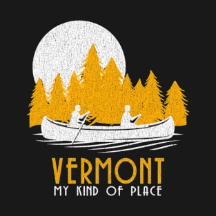 Vermont Vintage Canoe Hiking T-Shirt