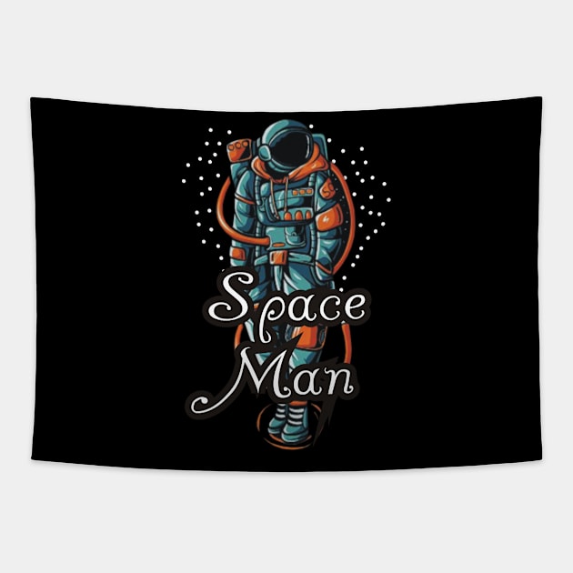 Space-man Tapestry by MOZA Designs