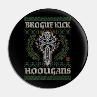 Sheamus Brogue Kick Hooligans Christmas Ugly Pin