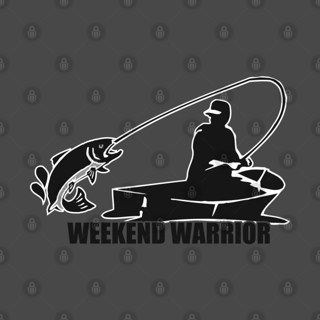 The Fish Angler - Weekend Warrior by tatzkirosales-shirt-store