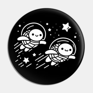 Cosmic turtles Pin