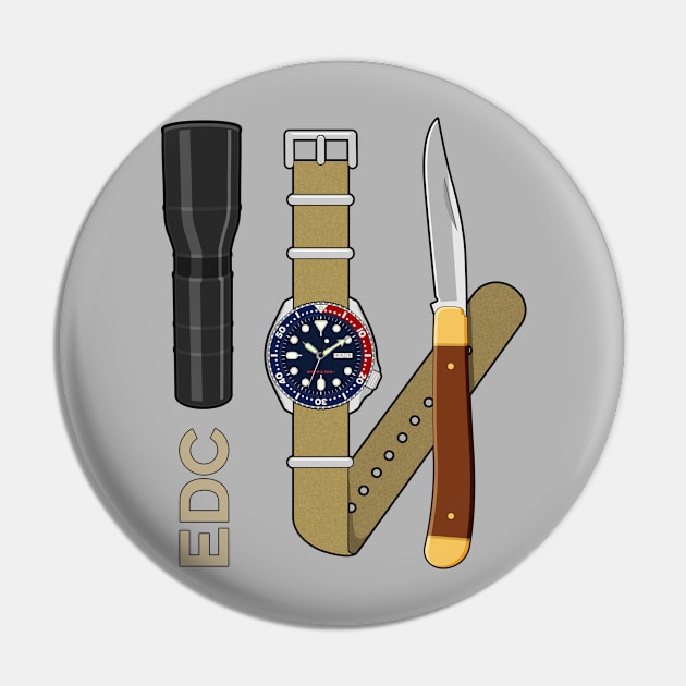 EDC SKX Watch Pin by HSDESIGNS