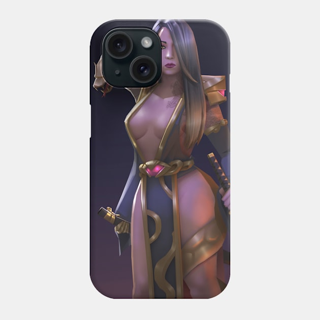 Dragon Girl Collection Phone Case by Beckley Art