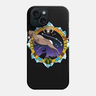 Aries Horoscope Sign Phone Case