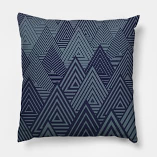 Indigo Mountains Pillow