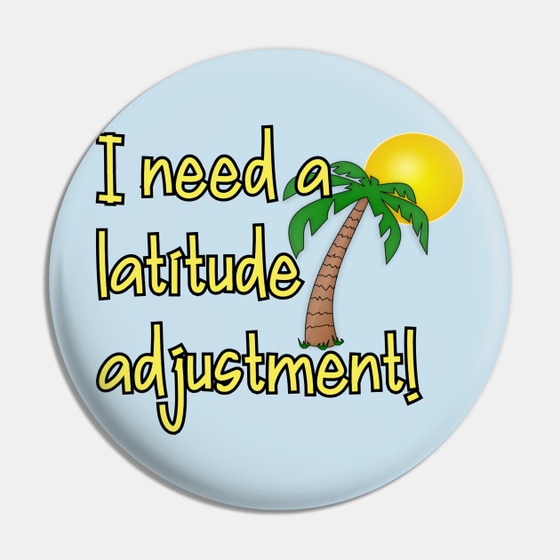 Latitude Adjustment Pin by Kleiertees