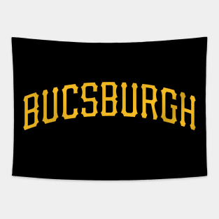 Bucsburgh - Black 3 Tapestry