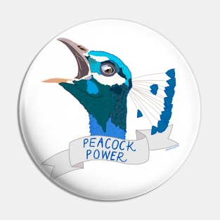 Peacock Power Pin