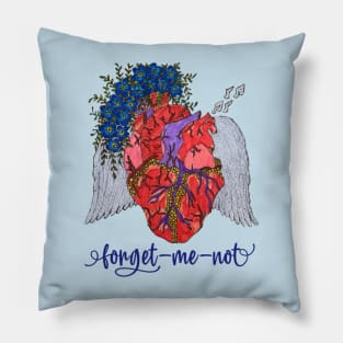Forget Me Not Pillow