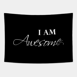 I Am Awesome Tapestry