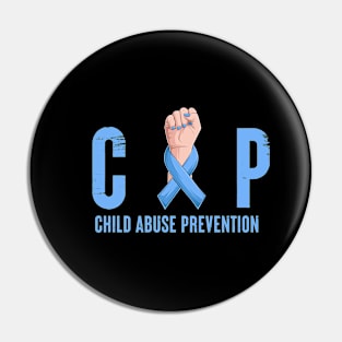 Child Abuse Prevention Awareness Month Blue Ribbon gift idea Pin