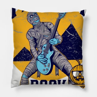 Mummy Rock and Roll Pillow