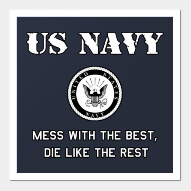 Us Navy Don T Mess With The Best American Military Tee