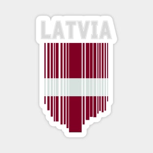 Latvia flag, latvian flag Magnet