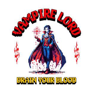 vampire lord pixel art T-Shirt