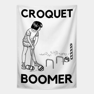 Croquet Boomer Tapestry