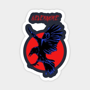 The Raven Nevermore Magnet