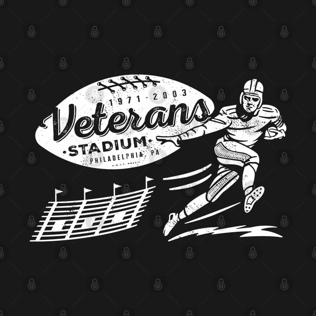 Vintage Veterans Stadium - Philadelphia by DMSC