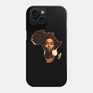 African Pride Melanin Africa Phone Case