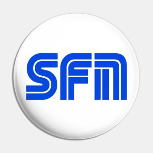 SFN Sega Style Logo Pin