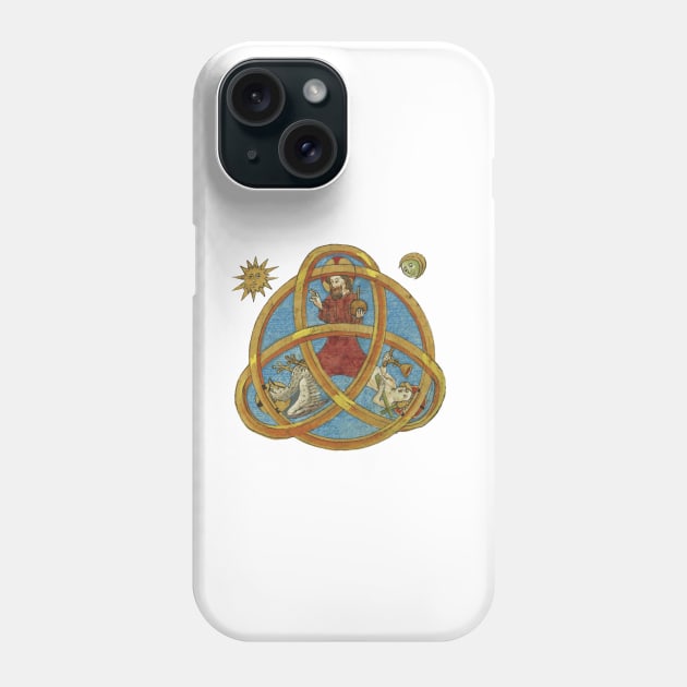 Medieval Astrology Illustration Phone Case by starwilliams