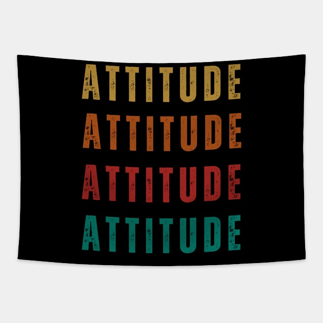 Inspiring Words - positive words - motivational - Attitude Tapestry by mo_allashram