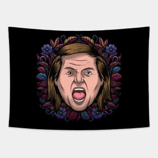 Sam Kinison (Flowered) Tapestry