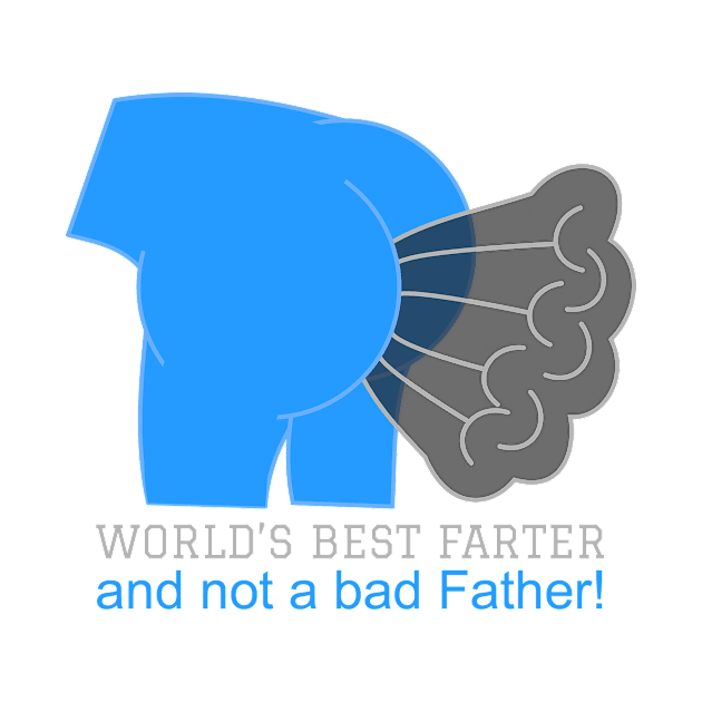 Men's Funny Farter Father Tee by Party_Peeps