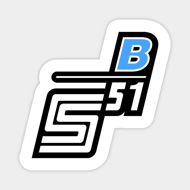 S51 B logo Magnet by GetThatCar