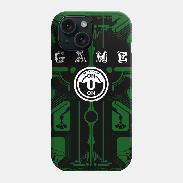 GAME ON 01 Phone Case by vjvgraphiks