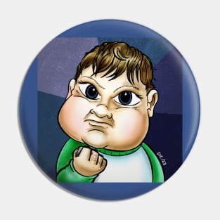 Success Kid Cartoon Pin