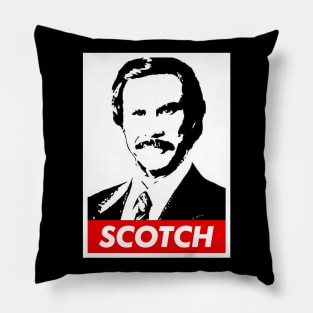 Ron Burgundy - Scotch Pillow
