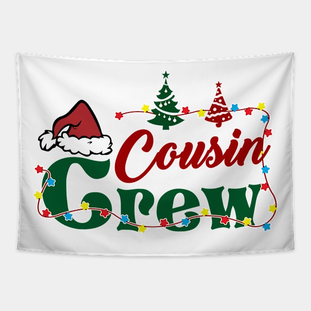 Cousin Crew Christmas Tapestry by little.tunny