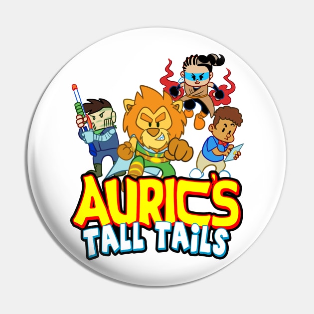 Tall Tails Group Pin by Great North Comic Shop