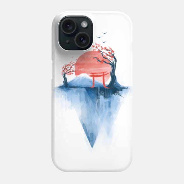 Japan Watercolor Phone Case by rikolaa